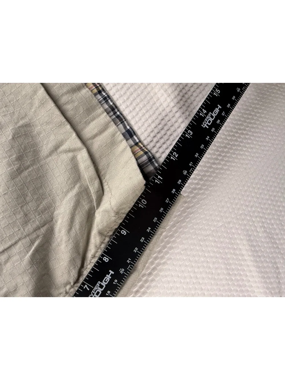 Men’s Reversible Shorts Approx 38 Khaki Plaid 2-in-1 Preppy Golf Casual Gap?